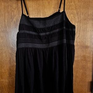 Torrid Black Slub Jersey Top